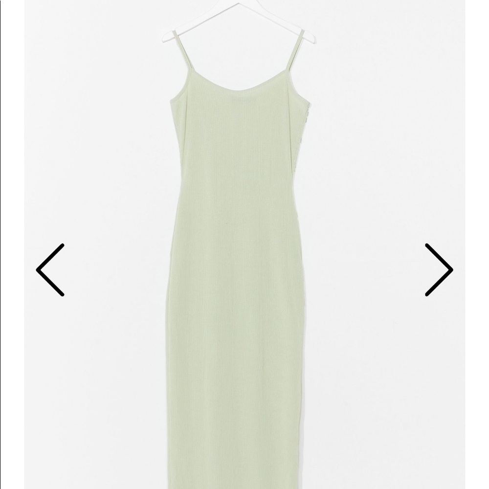 NWT Nasty Gal ribbed maxi dress